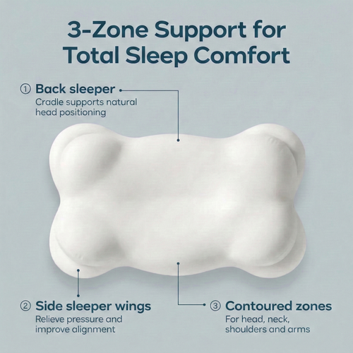 Cloud Relief™ Pillow by Breezebed
